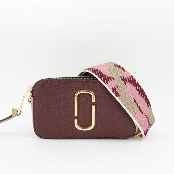 Marc Jacobs Snapshot Camera Bag in Saffiano Leather Red OS
